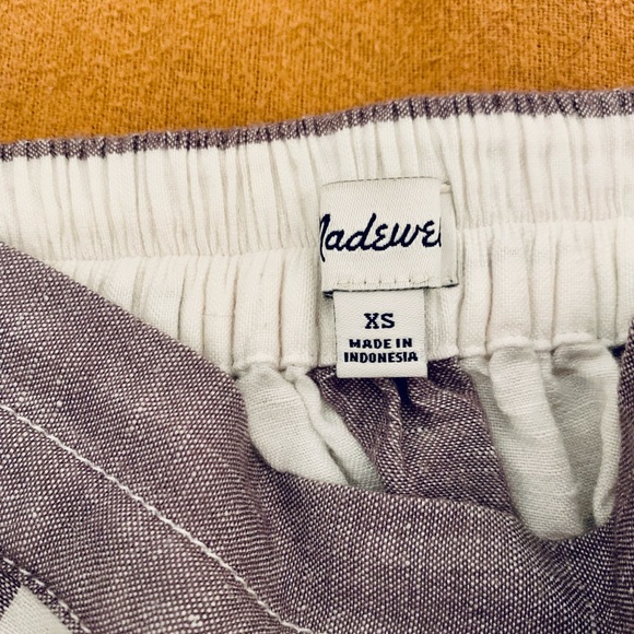 MADEWELL Striped Overlay Skirt - Picture 7 of 11